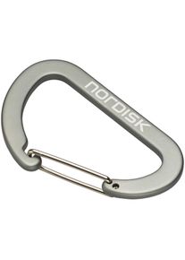 Nordisk Karabiner, Aluminium, 8 Stück, Größe L