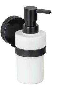 Wenko Static-Loc Plus Pavia Seifenspender, schwarz, 220ml