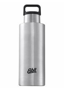 Esbit Sculptor Standard Mouth Isolierflasche, Edelstahl, 750ml, silber