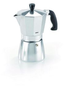 Gefu Lucino Espressokocher, Aluminium, 6 Tassen