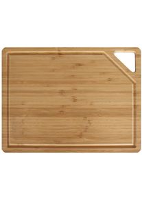 Pandoo Mehrwegschneidebrett Bambus, 39x28cm, braun