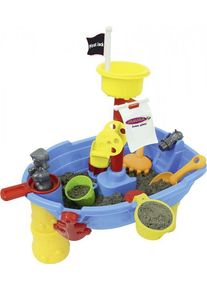 Jamara Pirat Jack Sand- und Wasserspieltisch, 21-teilig, bunt