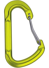 Origin Outdoors Zubehörkarabiner D-Form, 2 Stück, lime