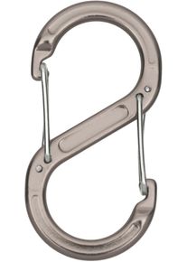 Origin Outdoors Zubehörkarabiner S-Form, 2 Stück, grau
