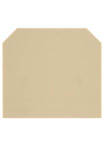 Weidm&uuml;ller 20 St&uuml;ck Weidm&uuml;ller 9537910000 AP AKZ4 DB Abschlussplatte Duchgangsklemme Reihenklemme beige