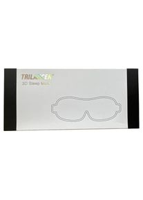 TRILANCER 3D Schlafmaske Komfortabel Bequem Schwarz Lichtdicht Augenmaske Reise