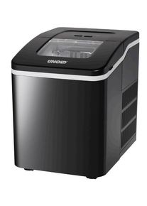 Unold Elektro Unold Freeze Eisw&uuml;rfelbereiter, Wassertank 1,6 Liter, Fassungsverm&ouml;gen 700g Eisw&uuml;rfel, Kontrollleuchten, schwarz