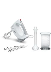 Bosch MFQ3540 Handrührer, 450W, 5 Geschwindigkeitsstufen, weiß/grau