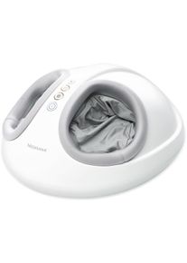 Medisana FM 888 Fußmassagegerät, 2 Stufen, Rotlicht-/Wärmefunktion, Kompression, bis Größe 46, weiß