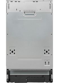 Exquisit EGSP9410-E-030D Vollintegrierter Geschirrspüler, 45 cm breit, 10 Maßgedecke, 8 Programme, Self-cleaning, Aquastopp, LED Display