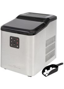 ProfiCook PC-EWB 1253 Eisw&uuml;rfelbereiter, 1,5 L, Edelstahl/schwarz (501253)