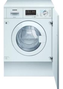 Siemens WK14D543 4kg/7kg Einbau Waschtrockner, 59,5 cm breit, 1400U/Min, Aquastop, Start-Zeitvorwahl, waterPerfect, weiß