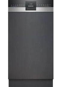 Siemens SR55ZS10ME iQ500 Teilintegrierter Geschirrspüler, 45 cm breit, 10 Maßgedecke, aquaStop, varioSchublade Pro, emotionLight, Schwarz