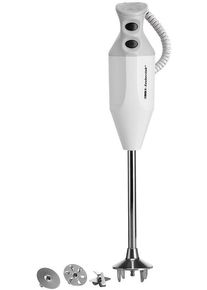 Unold Elektro Unold 90860 ESGE-Zauberstab P 200 Profi Stabmixer, 200W, 2 Leistungsstufen, Sicherheits-Twinschalter, weiß/grau