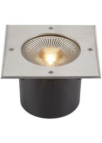 SLV ROCCI 200 Outdoor Bodeneinbauleuchte, LED, 3000K, IP67, eckig, edelstahl 316 (1006105)