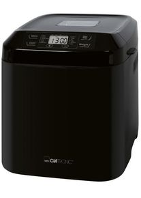 Clatronic BBA 3774 Brotbackautomat, 12 Backprogramme, Timer, 53 Kombinationsm&ouml;glichkeiten, schwarz (263966)