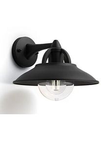 Philips myGarden Cormorant LED Wandleuchte, E27, IP44, schwarz (915005553301)