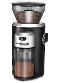 Rommelsbacher EKM300 Kaffeem&uuml;hle, 150 Watt, 220 g, Kegelmahlwerk, schwarz/silber