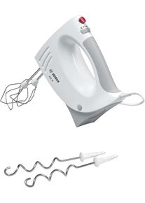 Bosch MFQ3530 Handrührgerät, 450W, 5 Geschwindigkeitsstufen, weiß/grau