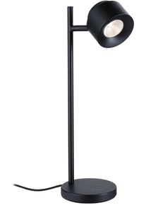 Paul Neuhaus Paulmann LED Tischleuchte 3-Step-Dim Puric Pane 2700K 400lm 5,5W, schwarz (79777)