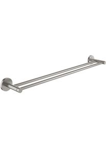 Grohe Start Doppel-Handtuchhalter, 600 mm, supersteel (41203DC0)