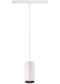 SLV 48V TRACK NUMINOS S DALI, Pendelleuchte, weiß / schwarz, 16W, 1060lm, 3000K, CRI90, 20° (1006840)