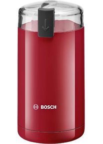 Bosch TSM6A014R Kaffeem&uuml;hle, Edelstahl-Schlagmesser, 180W, rot