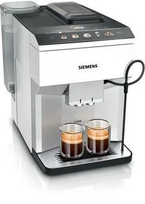 Siemens TP515D02 Kaffeevollautomat EQ500 classic Daylight, 1500W, oneTouch DoubleCup, Keramikmahlwerk, Silber/ Wei&szlig;