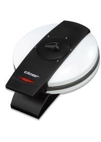 Cloer 1621 Waffelautomat, 930 W, Antihaftbeschichtung, weiß/schwarz
