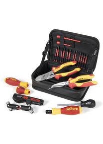 wiha 930050401 Werkzeug Set Wallbox-Installation, 23-tlg., mit Funktionstasche (45289)