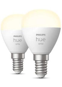 PHILIPS Hue White Luster Smarte Lampe, E14, 5,7W, 470lm, 2700K (929002440604)