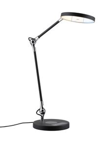 Paulmann Licht Paulmann LED Schreibtischleuchte Numis Qi White Switch 1000lm 11W, schwarz (78910)