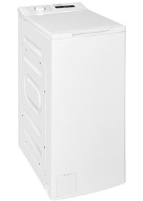 Exquisit LTO1207-030C 7,5 kg Toplader Waschmaschine, 40 cm breit, 1200 U/Min, AquaStopp, Kindersicherung, Startzeitverz&ouml;gerung, wei&szlig;