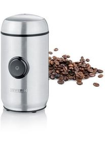 Severin KM 3879 Kaffee-/Gew&uuml;rzm&uuml;hle, 150W, 50g, Edelstahl geb&uuml;rstet/schwarz