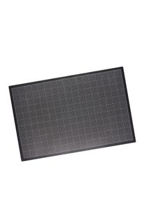 1 Tappetino da taglio A1, 90 x 60 cm, autorigenerante, con reticolato grigio|nero, Plastica