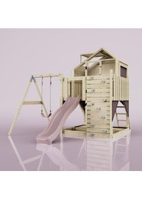 PolarPlay Kids Climbing Tower & Playhouse - Swing Brenna Rose