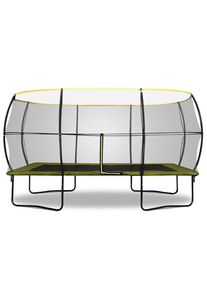 REBO 10 X 14FT Base Jump 2 Trampoline With Halo II Enclosure