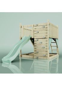 PolarPlay Kids Scandinavian Style Climbing Platform - Fai Sage