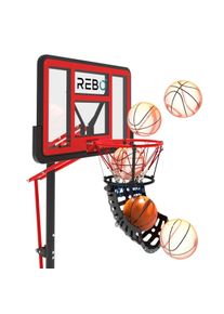 REBO Portable Basketball Hoop Ball Return