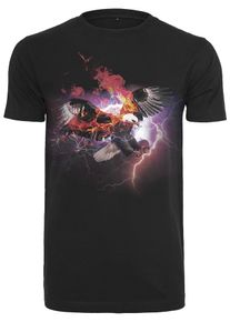 Mister Tee Koszulka dla mężczyzn fioletowy / czarny Rozmiar L