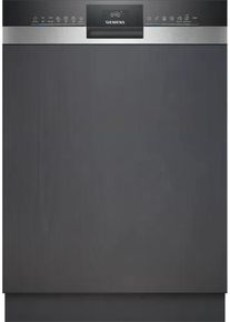 Siemens SN53ES02CE Teilintegrierter Geschirrspüler, 60 cm breit, 14 Maßgedecke, aquaStop, varioSchublade, Kindersicherung, HomeConnect, Edelstahl
