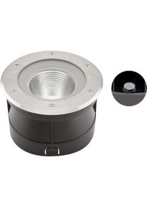 EVN Lichttechnik EVN ERIZO LED Bodeneinbau, rund, IP67, 110-240V, 24W, 3000K, 1636lm, EDS / Alu (PC67102402)
