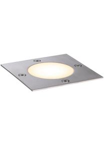 Paulmann Licht Paulmann Plug & Shine LED Bodeneinbauleuchte Floor Einzelspot IP65 3000K 3,6W, edelstahl (94227)