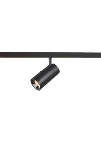 SLV 48V TRACK NUMINOS S DALI, Spot, schwarz / chrom, 16W, 960lm, 2700K, CRI90, 20° (1006707)