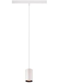 SLV 48V TRACK NUMINOS XS DALI, Pendelleuchte, weiß / schwarz, 8.7W, 620lm, 2700K, CRI90, 40° (1006771)