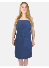 Normani Peignoir court 'Mardin' Femme bleu taille XS-XL