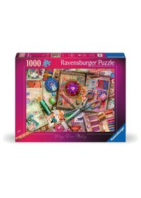 Ravensburger | 1000 Piece Jigsaw Puzzles | Vintage Dressmaking, Aimee Stewart | From age 12 + Adult Puzzles