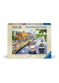 Ravensburger | 1000 Piece Jigsaw Puzzles | Leisure Days No.7, Evening on the River | From age 12 + Adult Puzzles