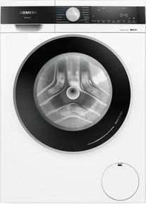 Siemens WN44G241 9kg/6kg Stand Waschtrockner, 59,8 cm breit, 1400 U/min, Antiflecken-System, smartFinish, Aquastop, weiß