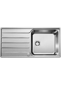 Blanco Lemis XL 6 S-IF Einbauspüle mit Ablauffernbedienung, reversibel, Edelstahl Bürstfinish (523035)